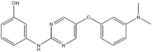 3-(5-(3-(dimethylamino)phenoxy)pyrimidin-2-ylamino)phenol